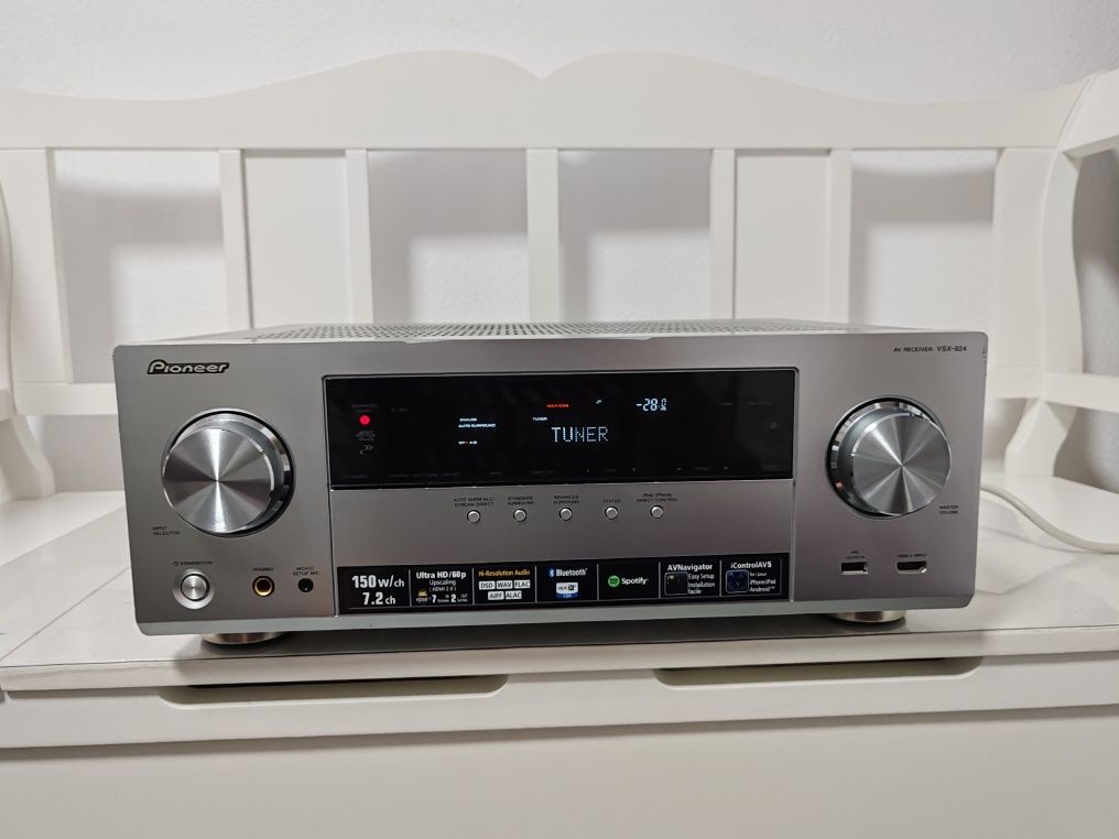 Amplificator receiver Pioneer vsx 924, Bluetooth, Wi-Fi, Spotify