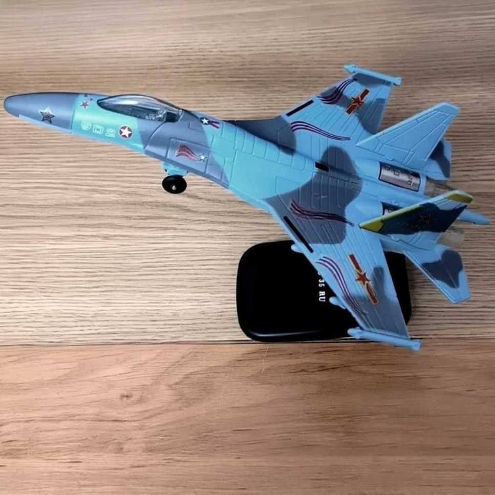 Macheta avion metalica SU-35 Super Flanker Navy scara 1:72 23cm