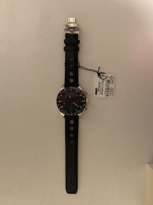 Ceas Tissot PRS 516 Chronograph Red & Silver