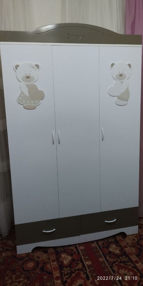 Detskiy krovat i shkaf sotiladi kelishamiz