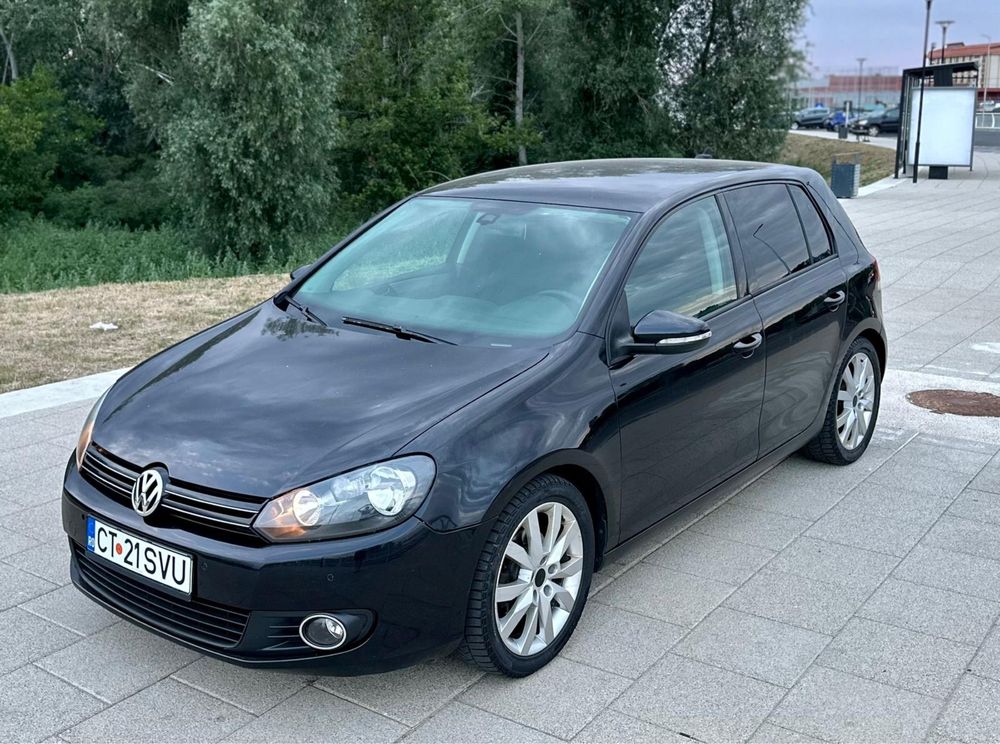 VW GOLF 6// 2.0 DIESEL//110 cai// piele alcantara