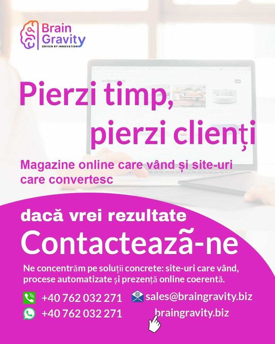 Servicii complete de webdesign e-commerce