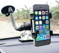 Стойка с гъвкаво рамо на 360° за телефон,навигация за кола,бус,камион