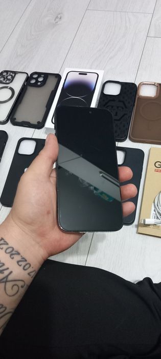 iPhone 14 ProMax Black 128gb 87% baterie / schimb DOAR cu S24 Ultra