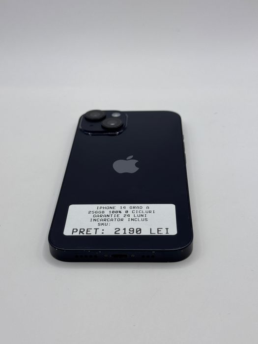 Iphone 14 256GB 100% Grad A Garantie Rate - zonemag.ro