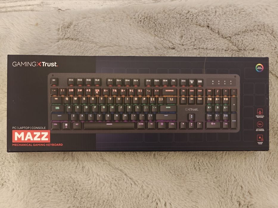 Tastatura Gaming Mecanica Trust GXT 863 Mazz