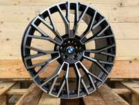 22” Джанти 5×112 за BMW M Style X5 G05 X6 G06 X7 G07 Black Polish
