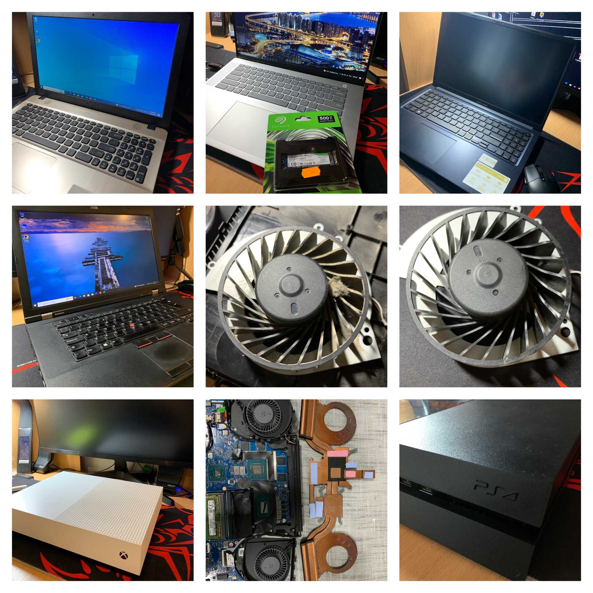 Reparatii si servicii IT pentru calculatoare, console si laptopuri