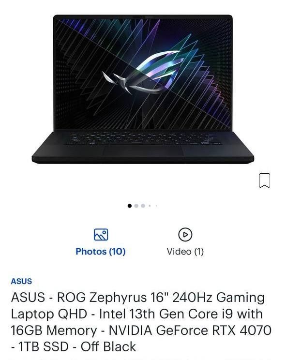 Игровой ноутбук asus