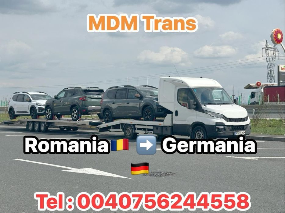 Transport Auto Germania • Olanda • Belgia → România