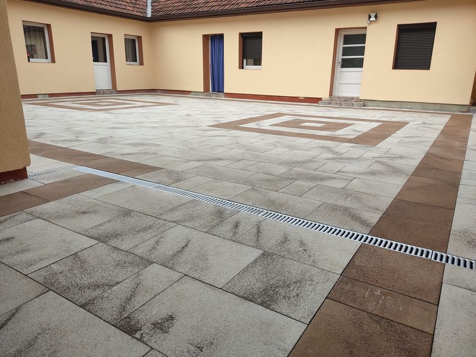 Montaj pavaj borduri dale pavele pavaje terasamente pregatim