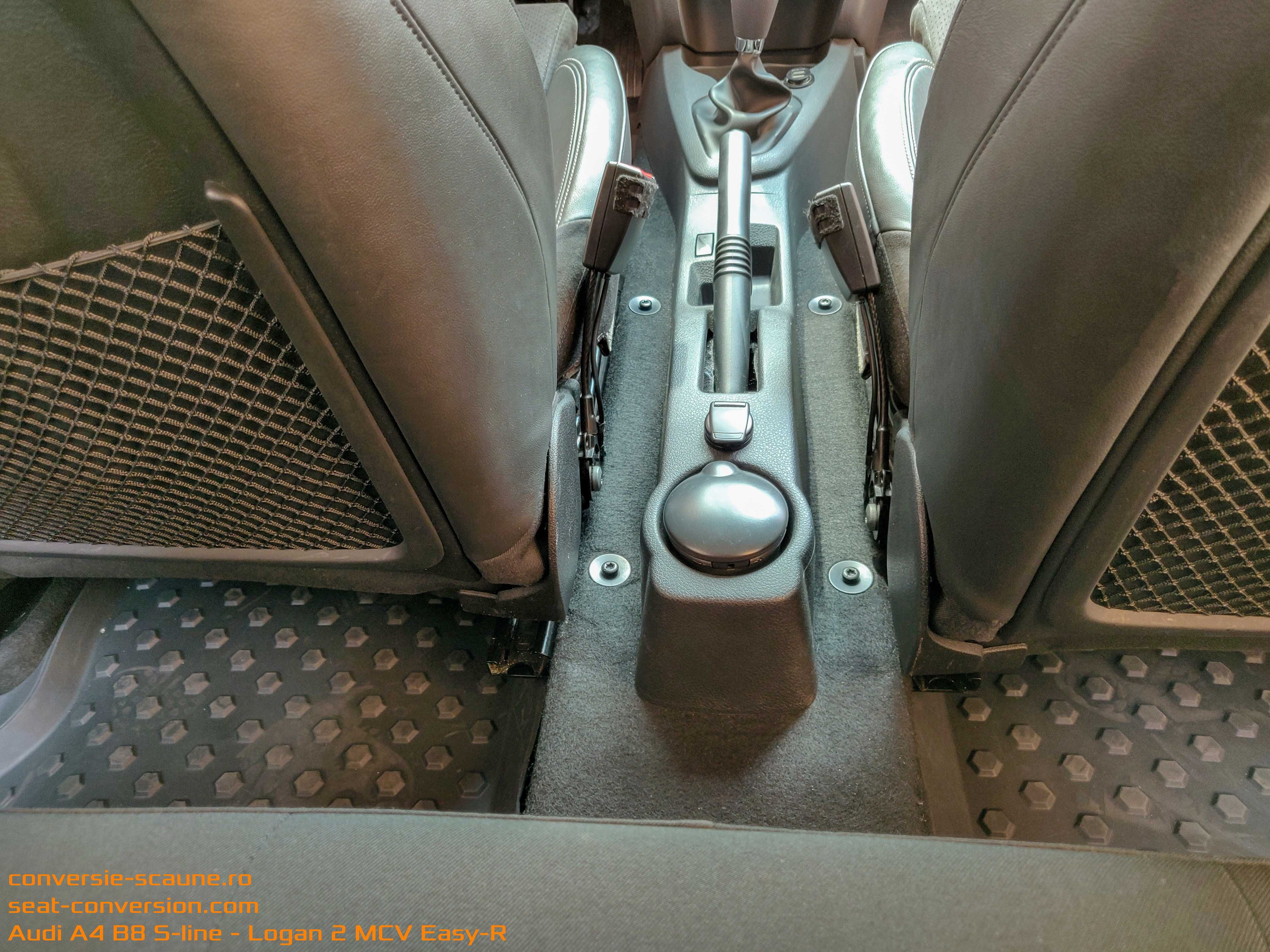 Sistem adaptare scaune de Audi A4 B8 A5 pe Logan Duster Sandero