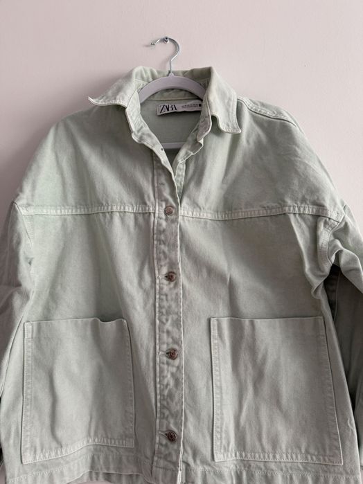 jacheta denim ZARA
