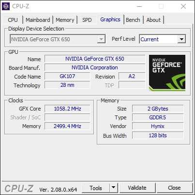 nVidia GeForce - Inno3D iChill GTX 650 2 GB GDDR5 128 bit