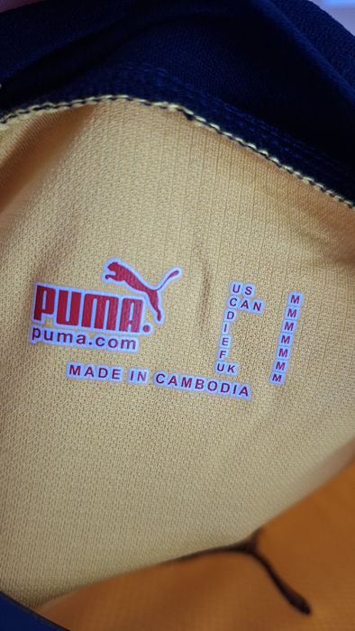 Спортна блуза с дълъг ръкав PUMA V5.06 LS SHIRT Team Yellow Black