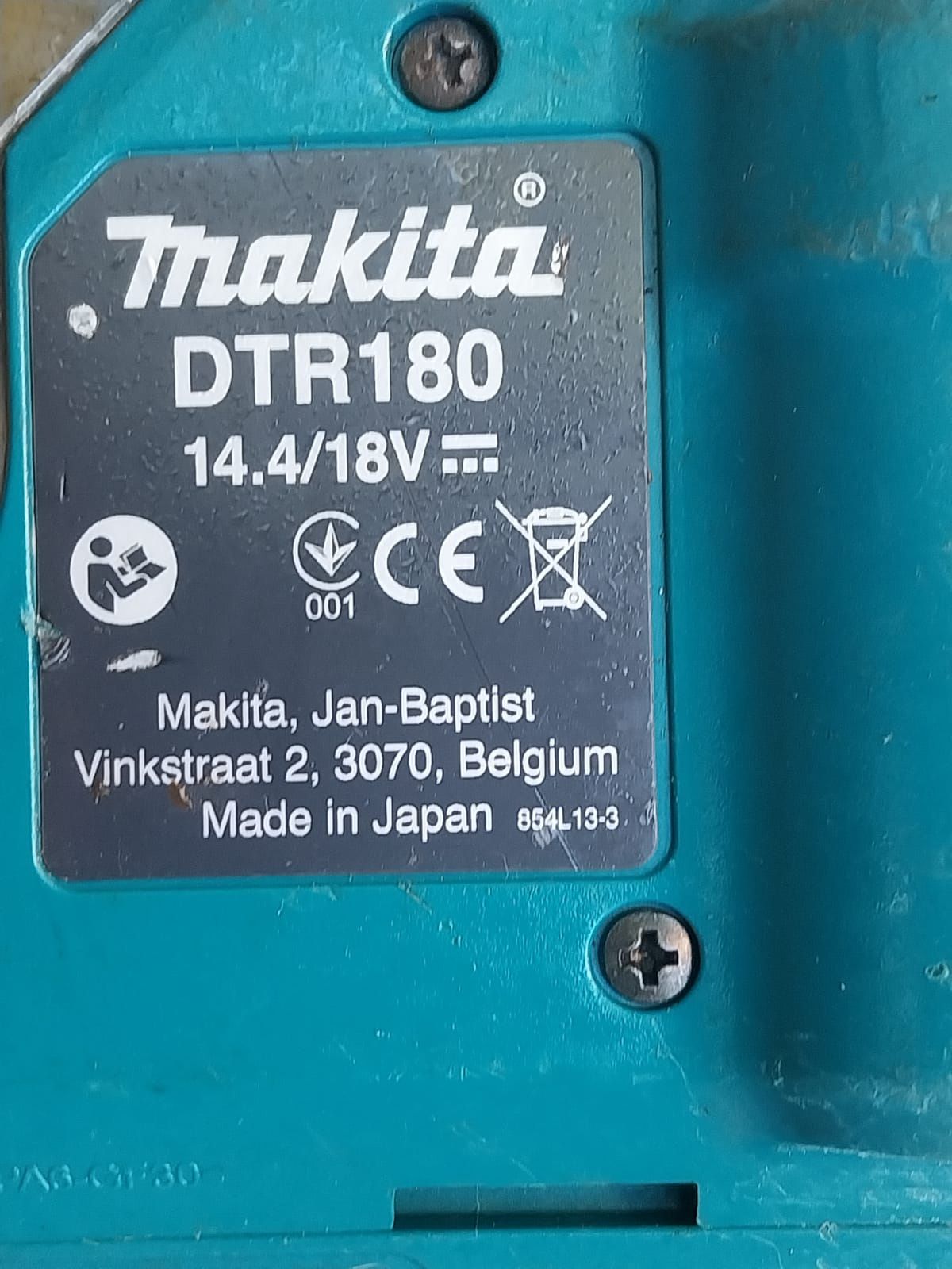 Pistol de legat fier beton  MAKITA DTR 180 ca nou