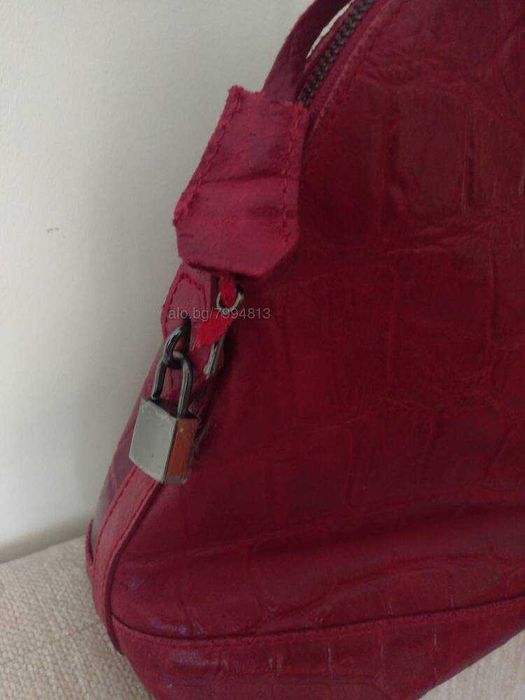 Чанта 40 х 29 см, бордо