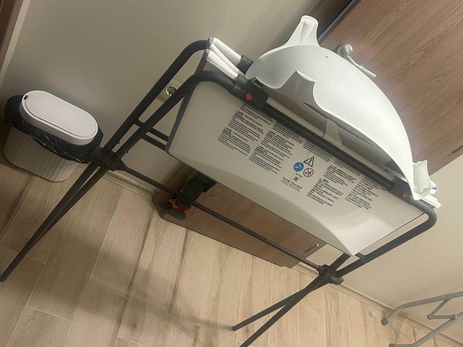 Stokke Flexi сгъваема вана за бебе с подложка за новородено и стойка
