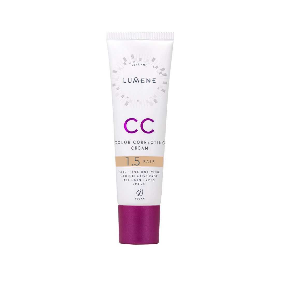 Lumene CC 1.5 Fair SPF20 – CC крем за светла кожа