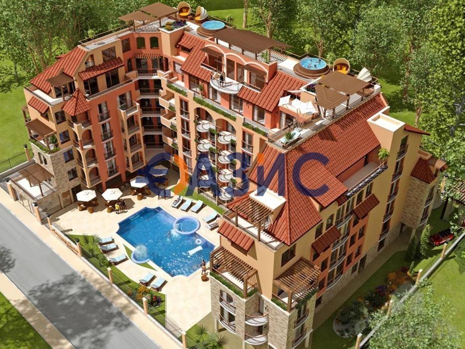 Студио с комплекс "Хармони Суитс 1", 2 етаж, България, Слънчев бряг,