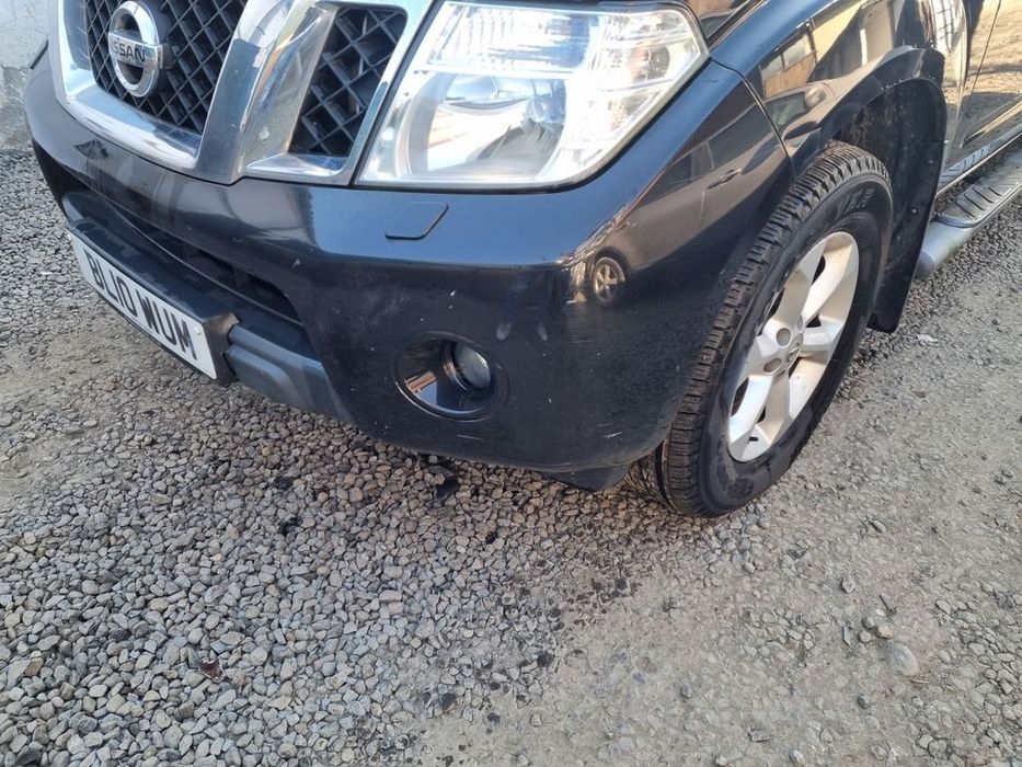 Bara fata Nissan Navara D40 Facelift 2006 - 2010 NEGRU GNO BLACK (1187) model cu ...