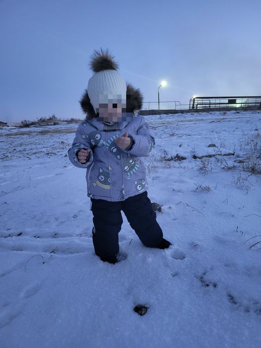 Зимний детский комбенизон