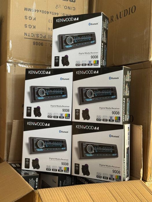 Pioneer Kenwood magnitafon bluetooth rgb usb fleshka | Eng arzon | New