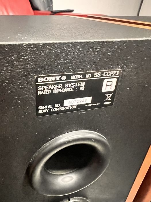 Boxe sony ss ccpz3