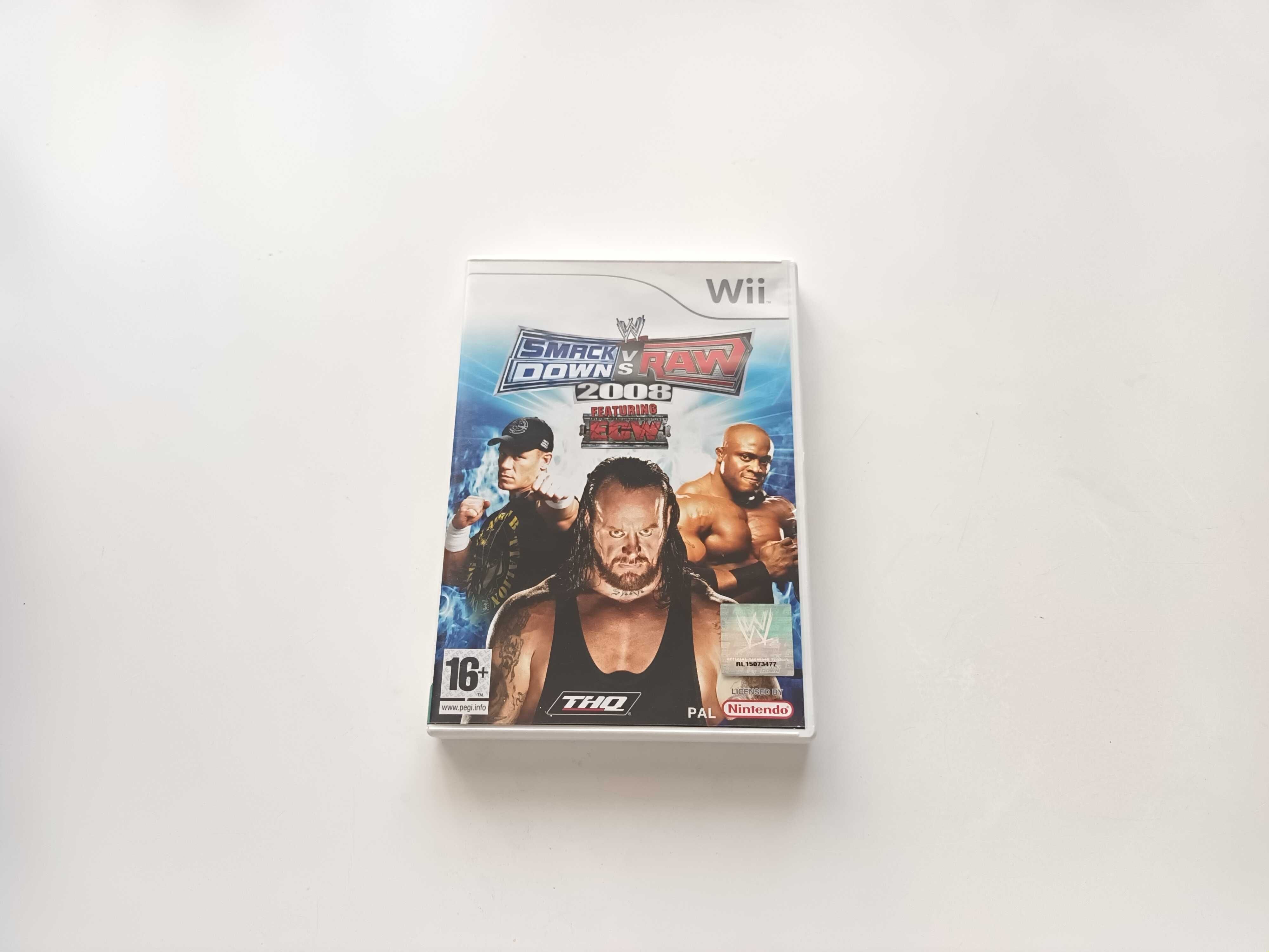 SmackDown vs Raw 2008 Nintendo Wii