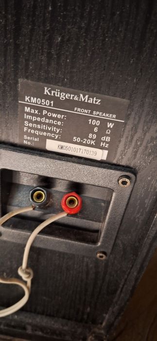 Sistem Boxe Kruger&Matz 2.0 Journey KM0501, 100W (Negru)