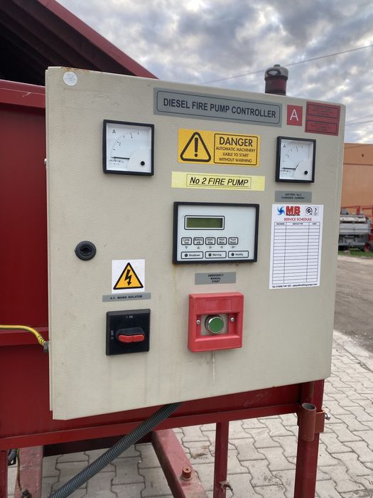 De vanzare pompa de irigati cu motor iveco .