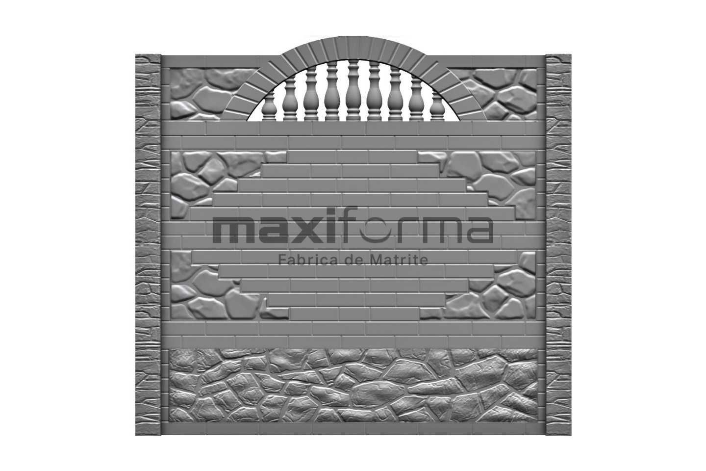 Forme Gard Beton - Fabrica de matrite MaxiForma! Reteta!