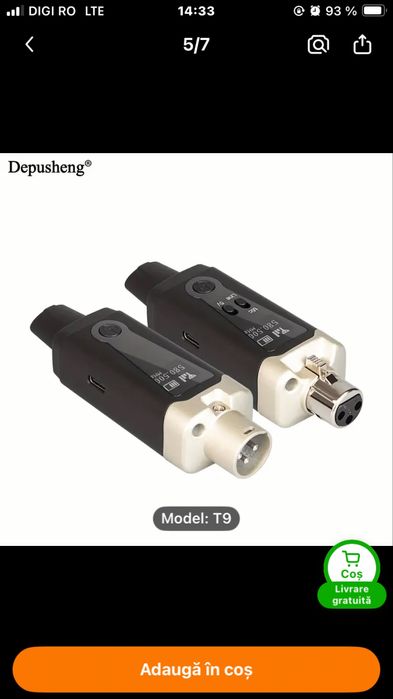 Vand transmitatore ptr microfoane,boxe …