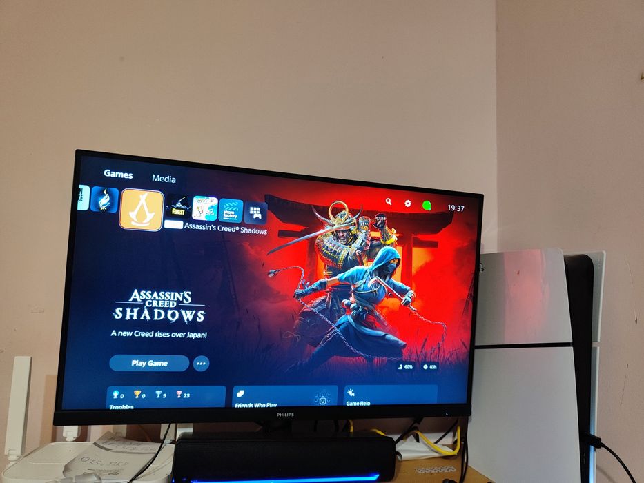 PS5+PHILIPS 4К монитор