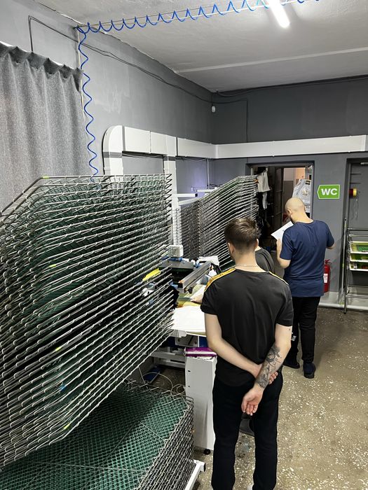 Продам оборудование по печати логотипов на пакеты, картоны и др