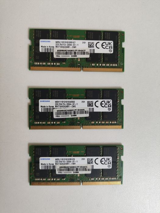 Продам ОЗУ на 4, 8, 16, 32 GB