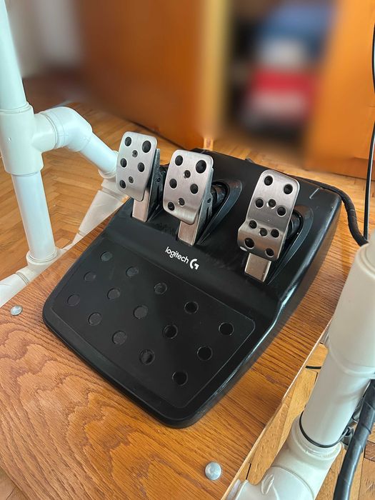 Simulator auto Custom Rig cu Logitech G29+Schimbator