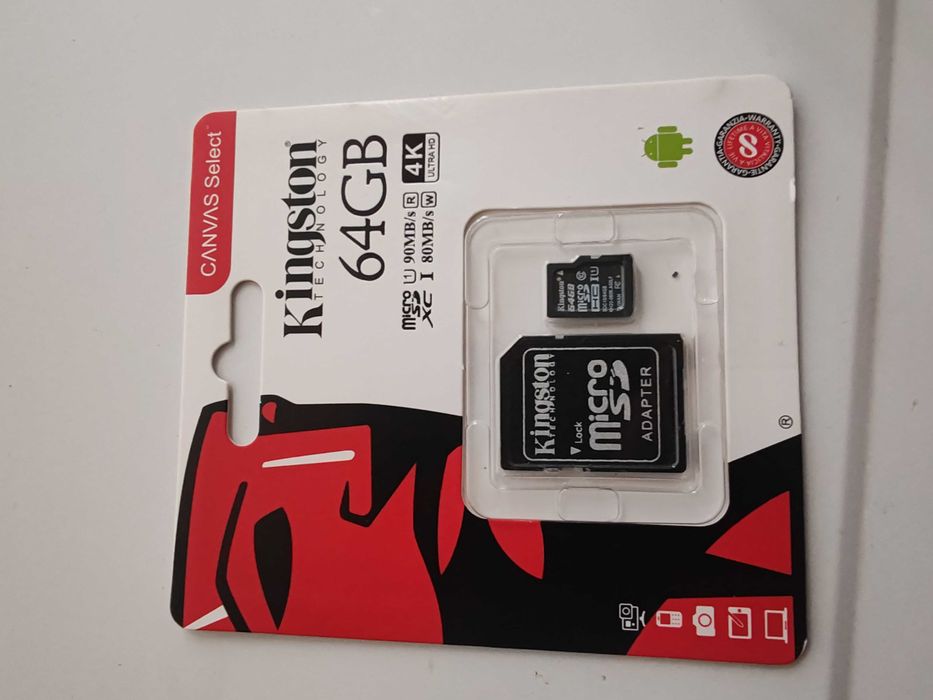 Карта памяти micro SD 64gb