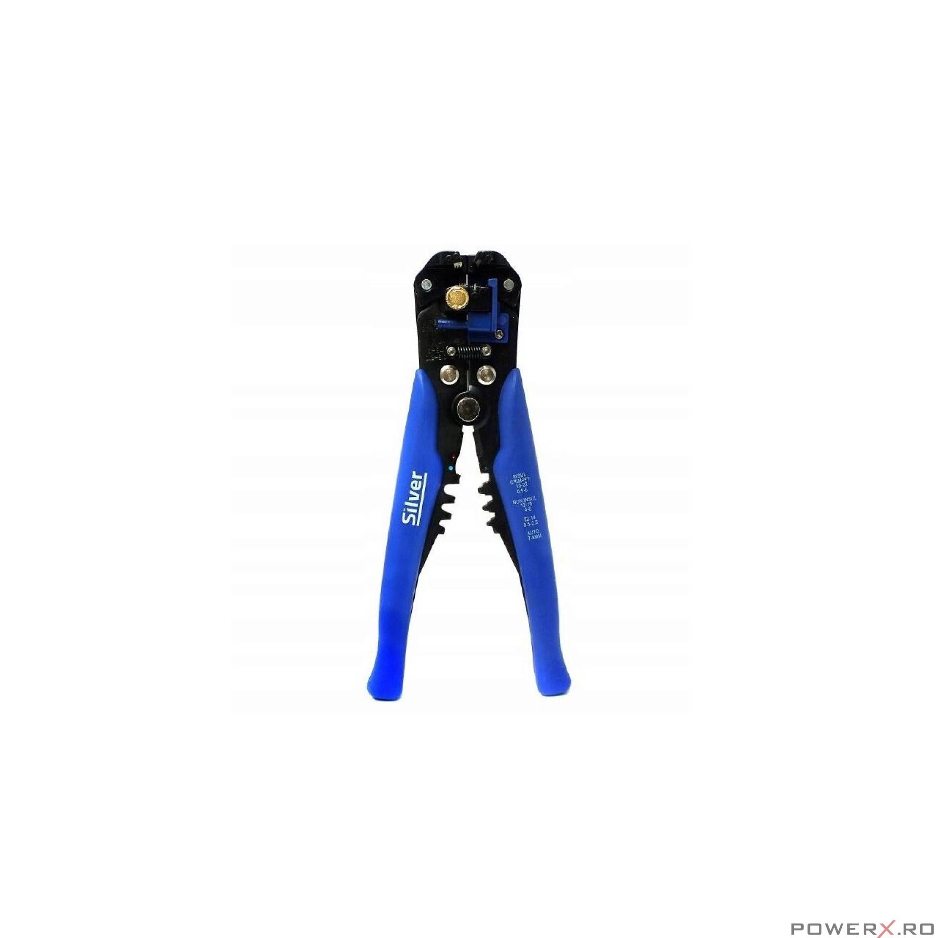 Cleste pentru sertizat si decablat, 0.2 - 6 mm, Silver