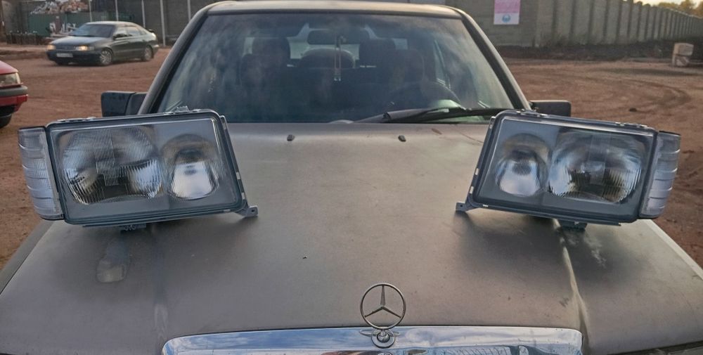 Фары дорестал для Мерседес w 124