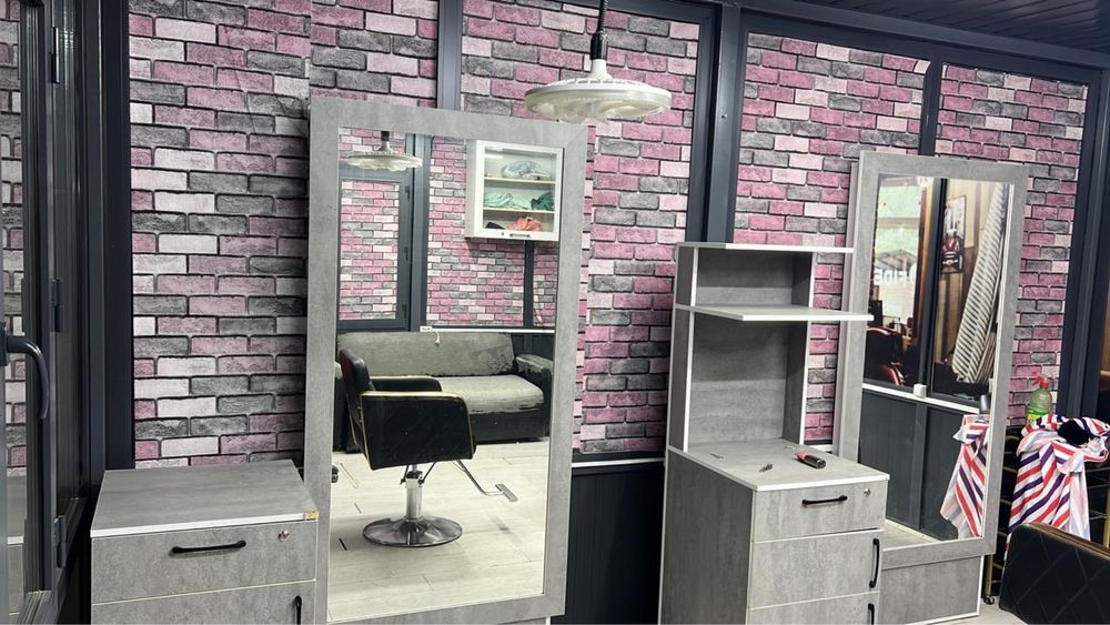 Зеркало шкафчиком для салон красоты, айна сатылады