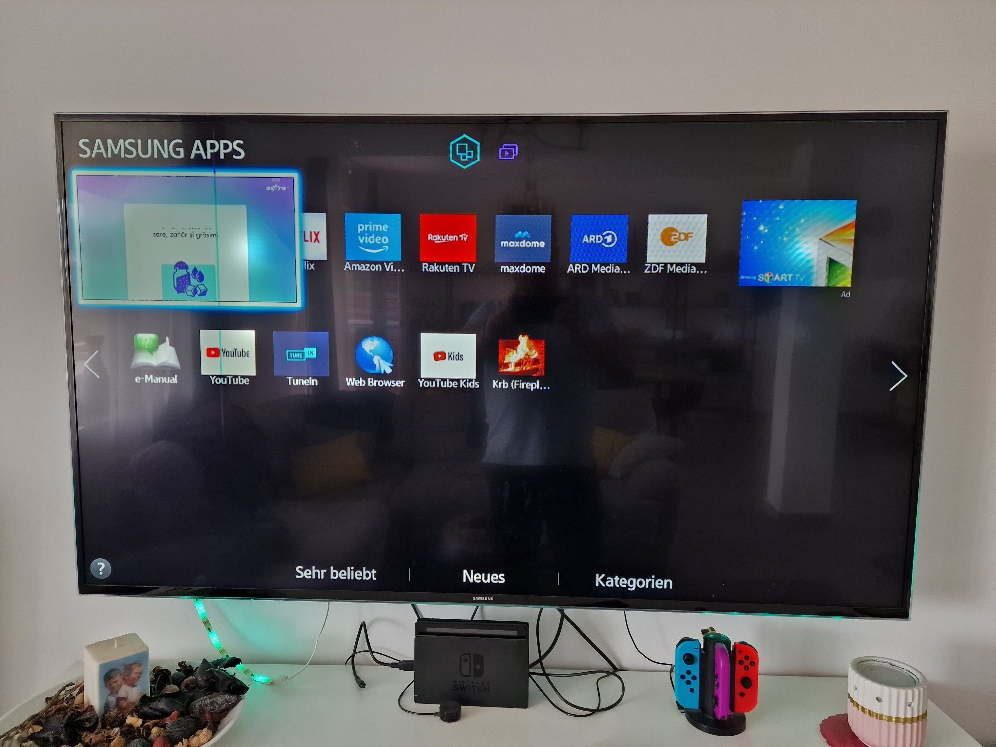 Samsung SmartTV diagonala 140 cm