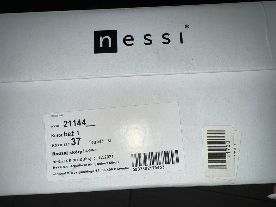 Ghete Nessi, piele naturala, stare excelenta