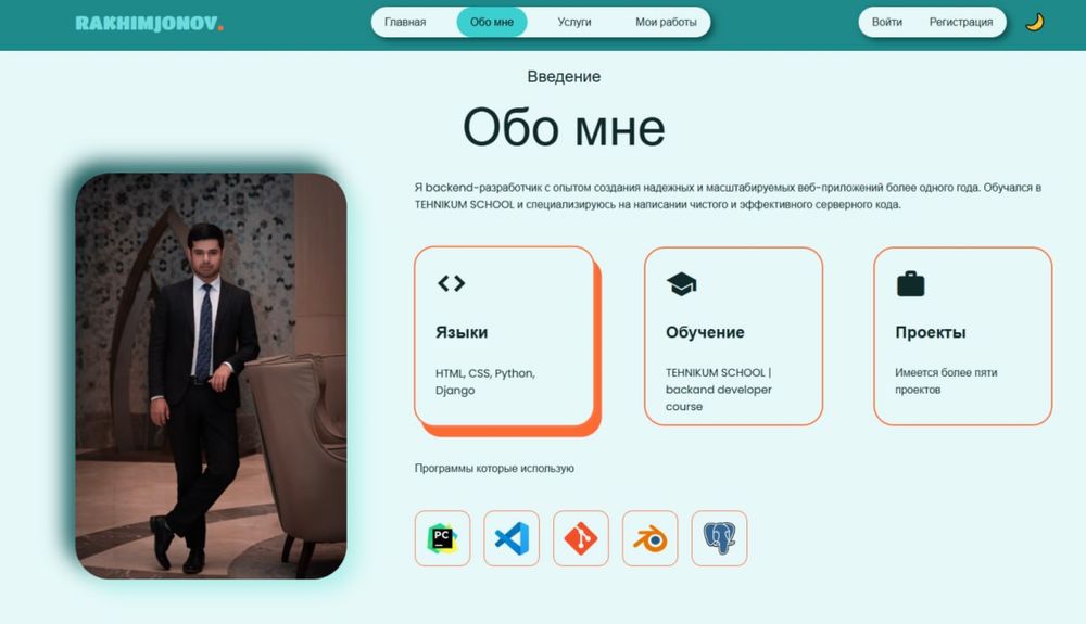 Telegram bot, web-saytlar yaratish!