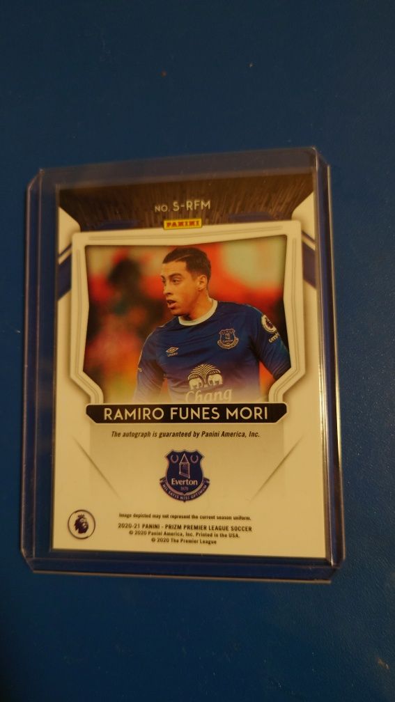 Autograf Ramiro Funes Mori EVERTON