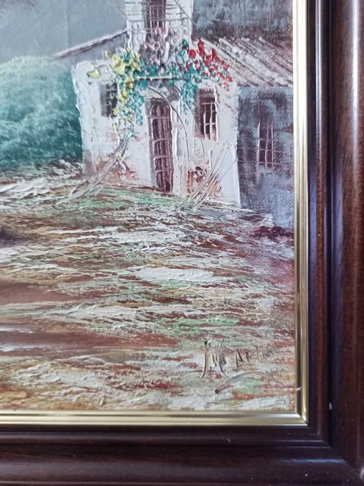 Картина маслени бои върху платно