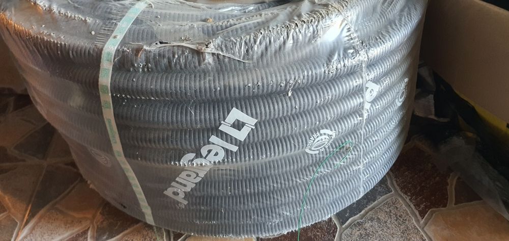 Copex / tub riflat poliolefina Legrand 651225, D exterior 25 mm, 750 N