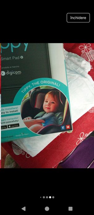 Perna scaun auto bebe