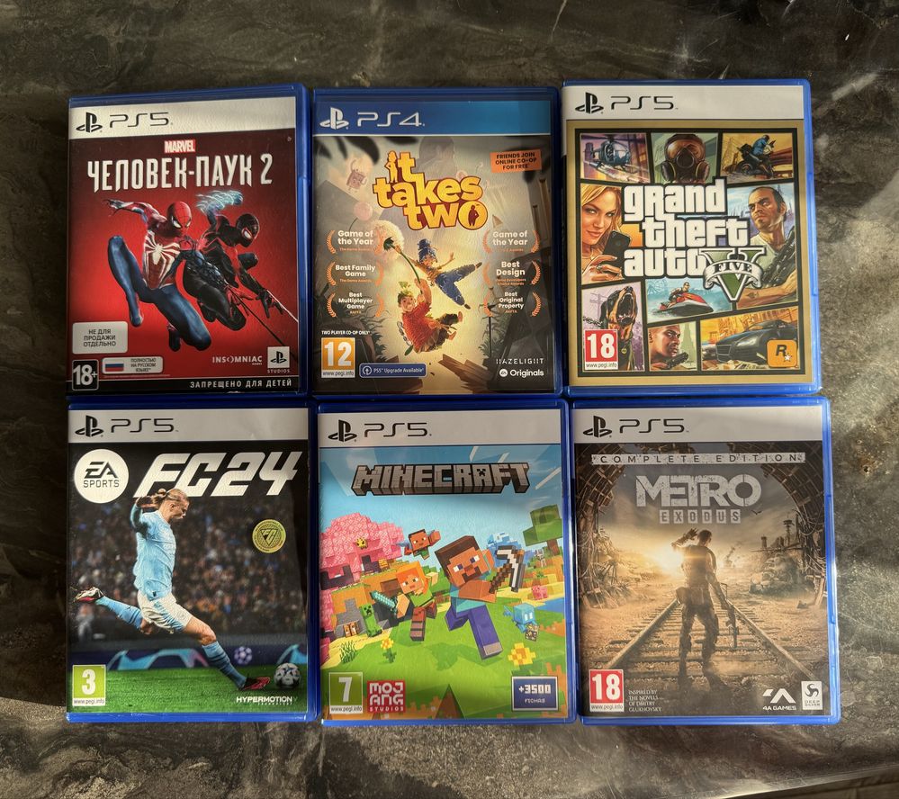 Продам диски PS5