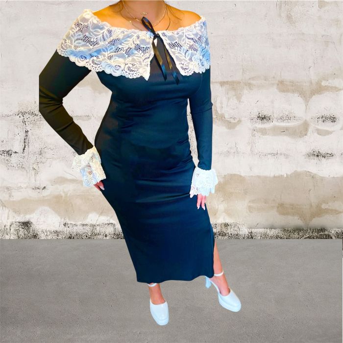 Дамска еластична рокля, Размери M / L / XL